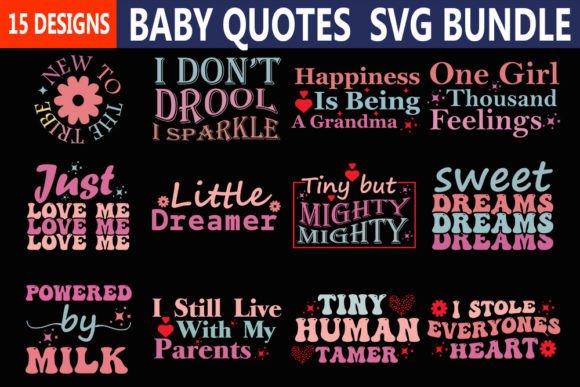 Baby Quotes Svg Bundle Review
