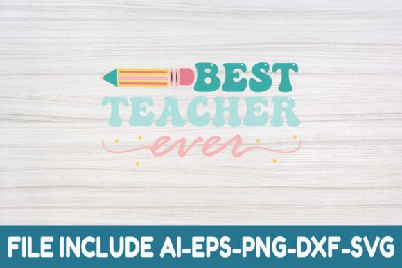 Best Teacher Ever- Teacher Retro Svg Review