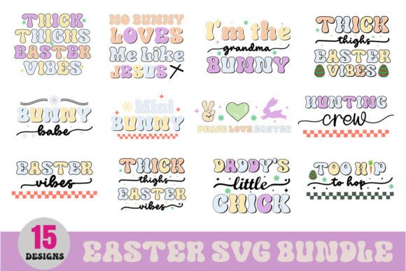 Easter Retro Svg Bundle Review