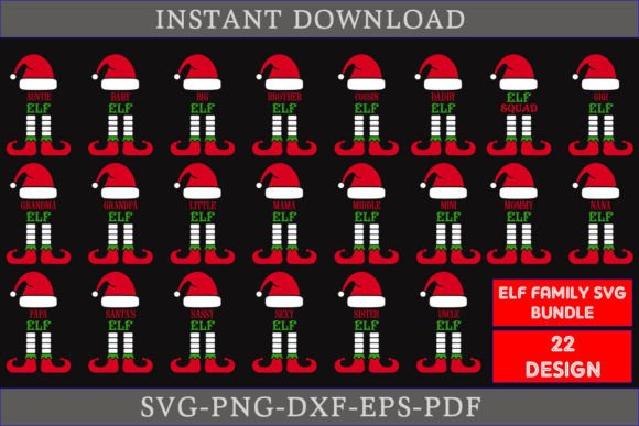 Elf Family SVG Bundle Cutting File Review