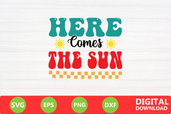 Here Comes the Sun - Summer Retro SVG Review