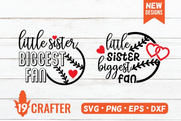 Little Sister Biggest Fan Baseball SVG Review