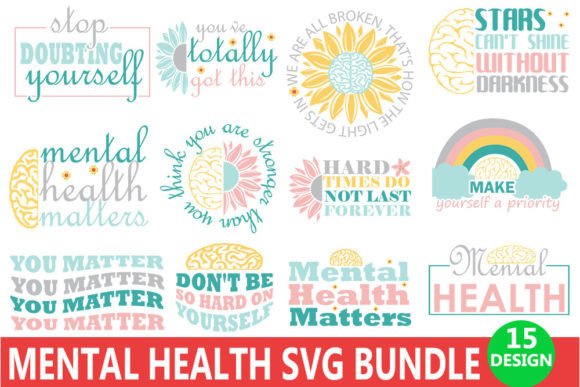 Mental Health Retro Svg Bundle Review