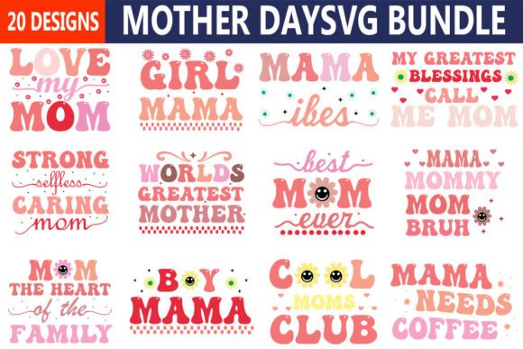 Mother Day Retro Svg Bundle Review