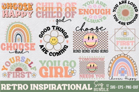 Retro Inspirational SVG Bundle Review